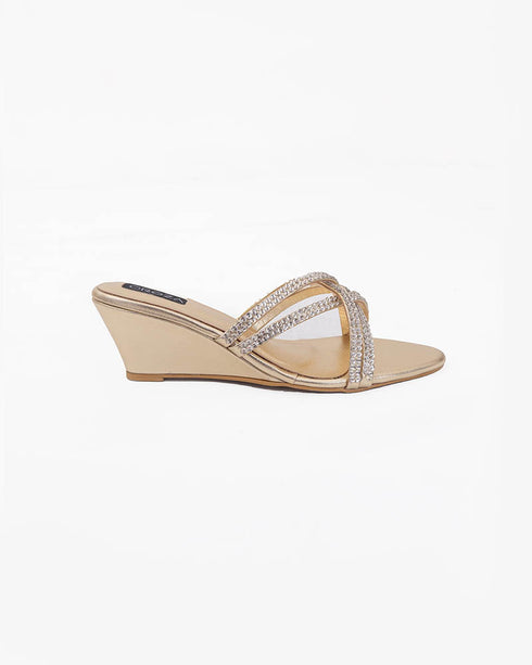 ZURI Embellished Wedges